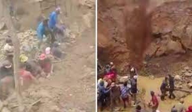 Kaçak altın madeninde heyelan: En az 30 ölü