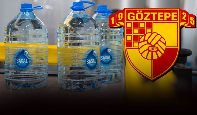 İzmir'in asırlık değeri Şaşal Su, Göztepe'nin yeni sponsoru oldu!