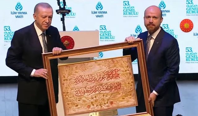 Bilal Erdoğan'dan, babası Tayyip Erdoğan'a 'hediye'