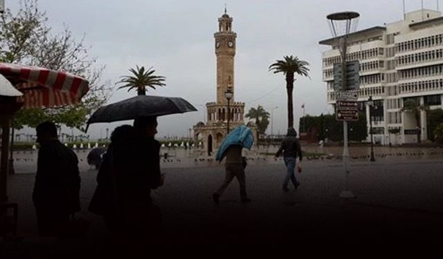Meteoroloji'den İzmir uyarısı! Sağanak yağış geliyor