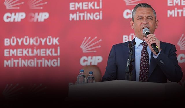 CHP'den Ankara'da Büyük Emekli Mitingi... Özel'den 15 maddelik çözüm önerisi!