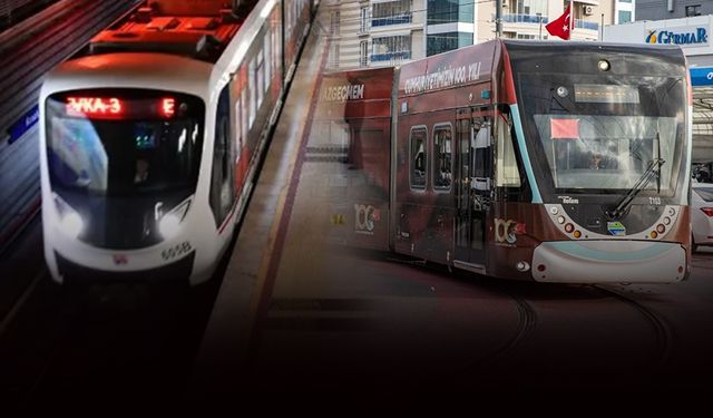 İzmir'de metro ve tramvay hatlarında 'Baykuş' seferleri iptal!