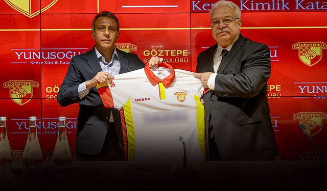 Göztepe'nin forma göğüs sponsoru "Yunusoğlu" oldu