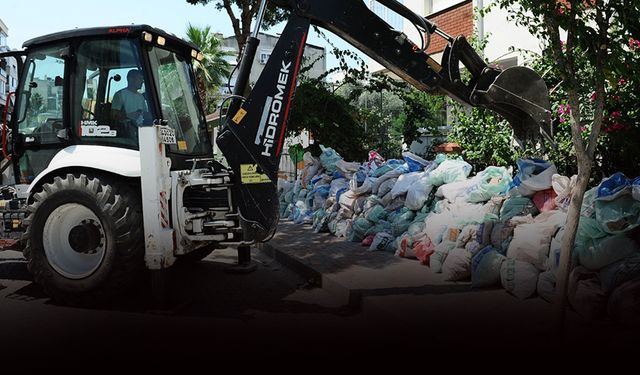 Karşıyaka'da kirliliğe geçit yok... 3 ayda 90 bin ton çöp