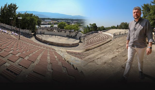 Buca Belediyesi Gölet Amfi Tiyatro’yu yeniliyor