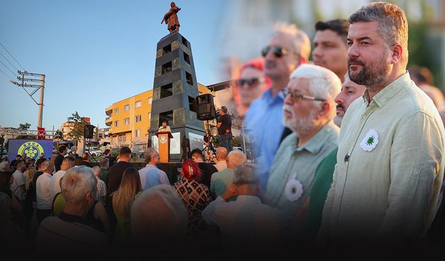 Buca’da Srebrenitsa için duygu dolu anma töreni