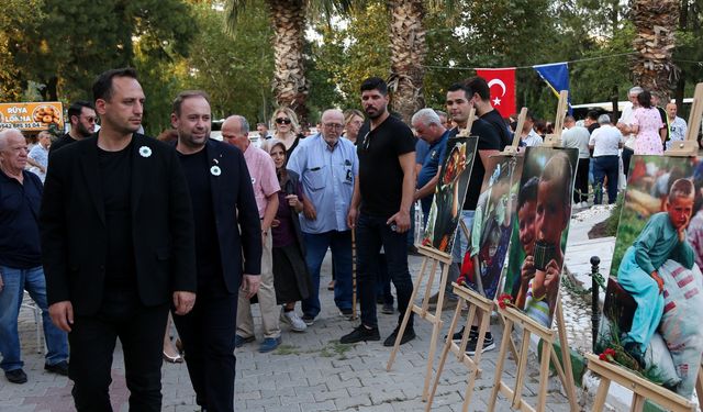 Bornova’da duygu dolu Srebrenica anması