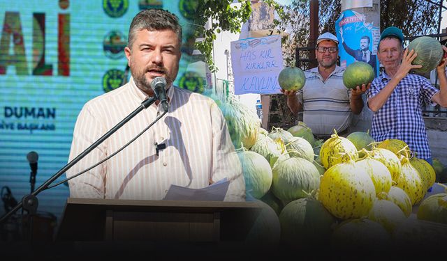 Kavun Festivali'nde Başkan Duman'dan üreticiye destek sözü!