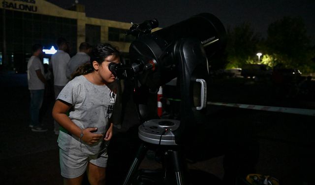 Bornova'da bilim ve gökyüzü buluşması