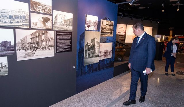 Başkan Tugay’dan “Yanık Yurt” ziyareti