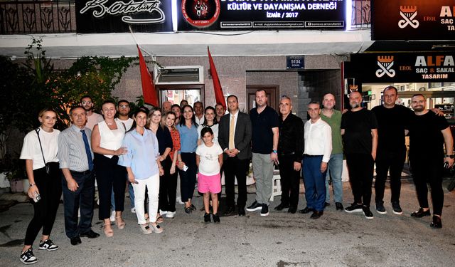 Başkan Eşki'den Bornova Arnavutları’na ziyaret