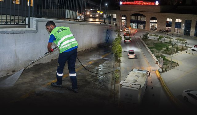 Buca'nın en büyük hastanesi dip köşe temizlendi