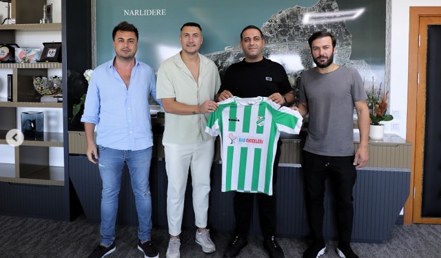 Narlıdere Belediyespor’un flaş transferlerinde Başkan Uzun’a ziyaret