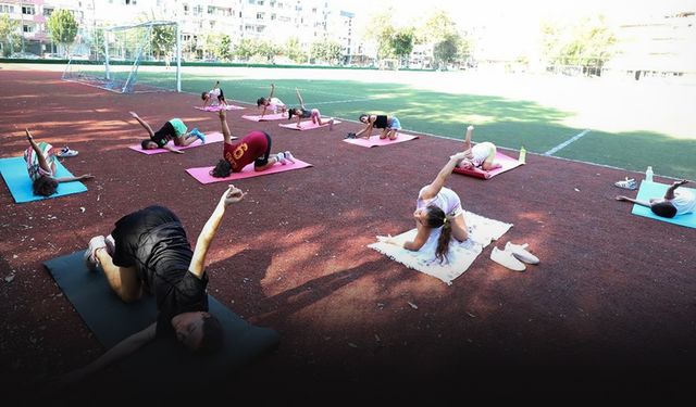 Karşıyaka'da çocukları sevindiren etkinlik... Ücretsiz jimnastik kursu başladı