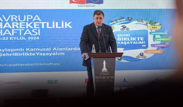 Başkan Tugay'dan iklim krizi vurgusu... “Sağlıklı şehirler için akılcı çözümler üreteceğiz”