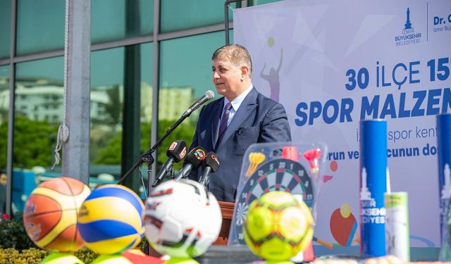 Başkan Tugay: Yetenekli çocukların spor eğitimlerini biz üstleneceğiz