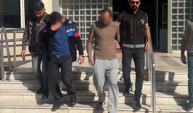 Nazilli'de uyuşturucu operasyonu: 2 gözaltı