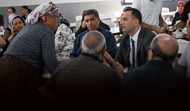 Başkan Eşki Naldöken sakinleriyle buluştu... Doğalgaz talebine destek!