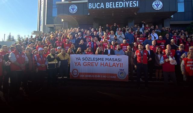 Buca Belediyesi’nde 25 yıl sonra bir ilk... İşçilerden grev kararı!