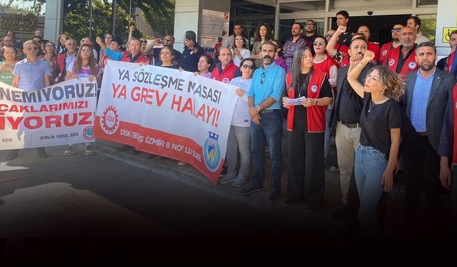 İzmir'in ilçe belediyelerinde TİS krizi sürüyor... Bir grev kararı da Karşıyaka'da!