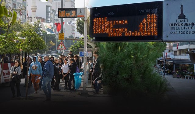 İzmir'de akıllı durak dönemi başlıyor! Yüzde yüz yerli sistem