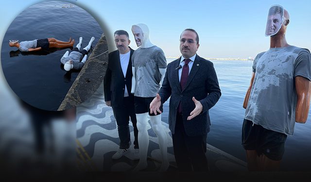 AK Partili Kırkpınar'dan ‘sıra dışı’ açıklama... Başkanların maketlerini körfezde yüzdürdü!