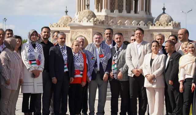 AK Parti İzmir’den ‘Filistin’ açıklaması ‘’Filistin, tüm insanlığın vicdan davasıdır.’’