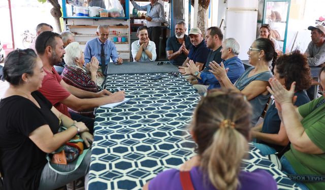 Başkan Sengel’den Çamlık Mahallesi’ne ziyaret