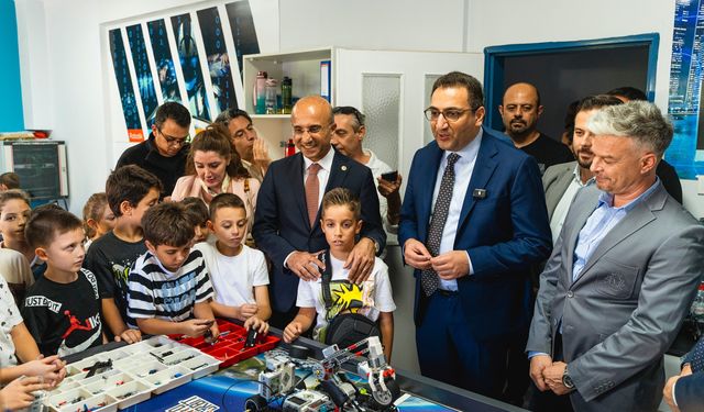 Balçovalı çocuklardan can kurtaracak robot