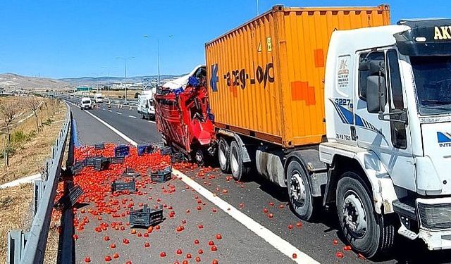 İzmir'de ata çarpan tıra başka bir tır çarptı... 1 kişi öldü!