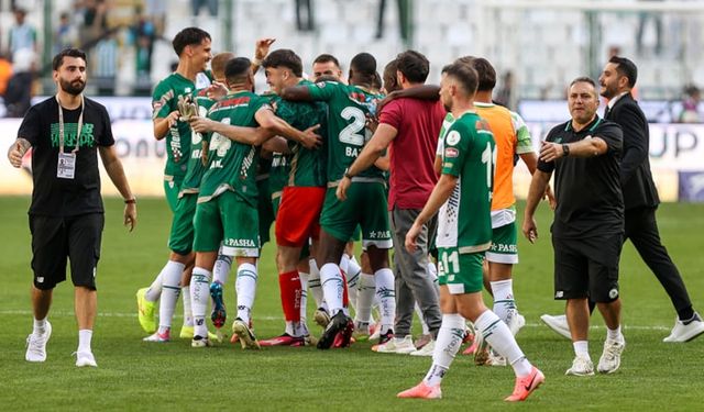 Konya'da galibiyeti 90+7'deki müthiş vole getirdi