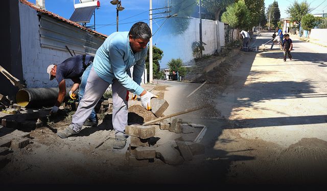 Menderes'te altyapı çalışmaları tam gaz... Su taşkınlarına son!