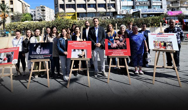 Bornova'da anlamlı çalışma... Yoksullukla mücadele için farkındalık sergisi