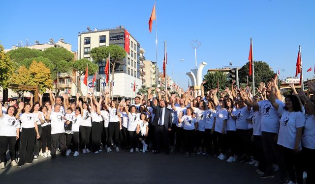 Ödemiş Cumhuriyet için tek yürek oldu