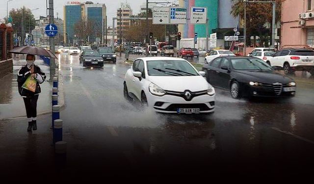 Meteoroloji'den İzmir için yağış uyarısı!