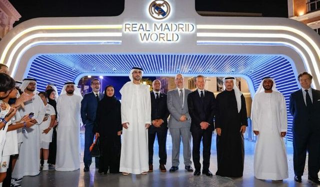 Dünyada bir ilk... Real Madrid Dubai'de açtı!