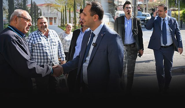 Başkan Eşki'den mahalle ziyareti... Sokakta çözüm, Sivil toplumda iş birliği vurgusu