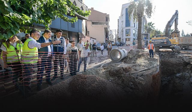 İZSU'dan İzmir'e milyonluk altyapı yatırımı!