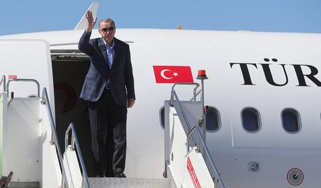 Erdoğan, G20 Zirvesi'ne katılmak üzere Brezilya'ya gitti