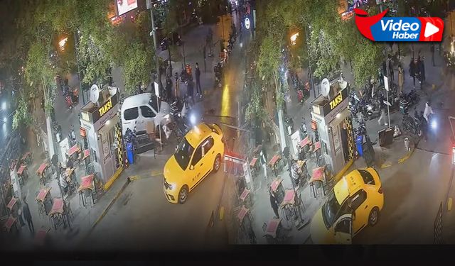 Polisin 'dur' ihtarına uymadı! Ters yöne girip kaza yaptı işte o anlar