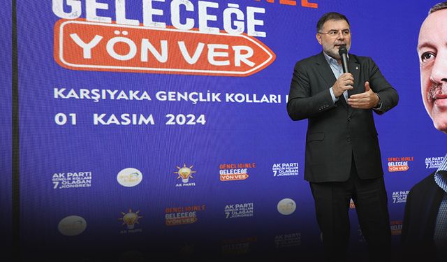 AK Parti İzmir'de Gençlik kolları kongresi tamamlandı... Saygılı'dan beraberlik mesajları