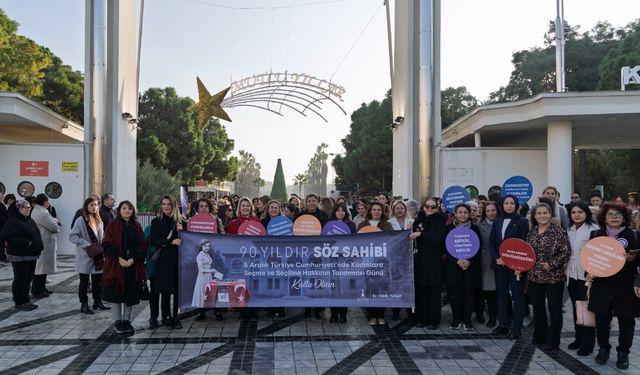 İzmir’in “seçilmiş kadınları” sahada