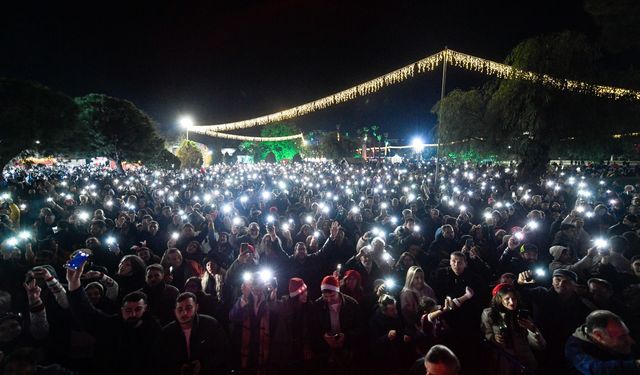 İzmir 2025’i Kültürpark’ta coşkuyla karşıladı