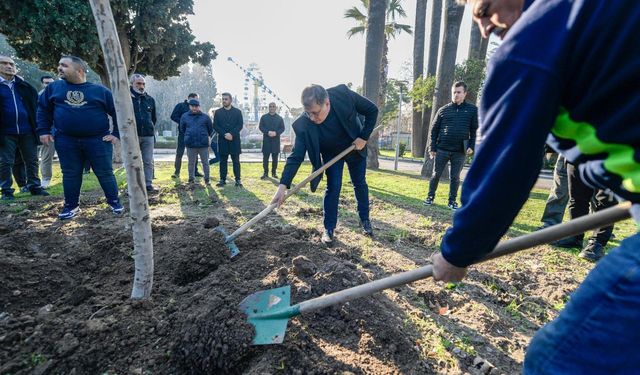 Kültürpark’ın yeşil dokusu zenginleşiyor