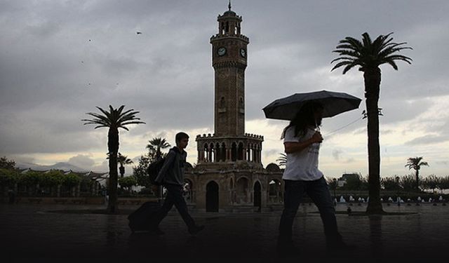 İzmir için hava durumu raporu! Yağmurlara kısa bir ara