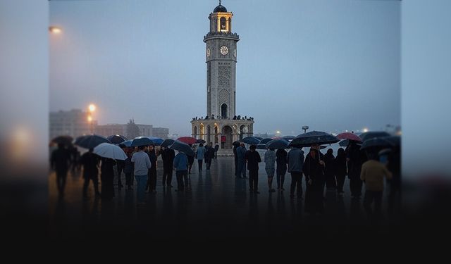 İzmir için hava durumu raporu... Hafta sonu planlarına sağanak engeli!