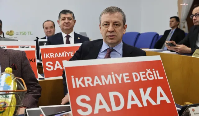 CHP'den TBMM'de 'ikramiye' protestosu