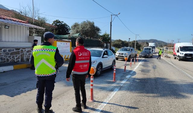 Güney Ege'de yasa dışı geçiş denetimleri sürüyor!