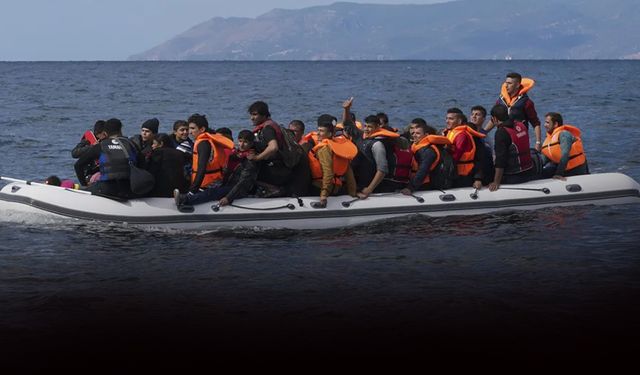 İzmir açıklarında kaçak avı... 36 göçmen yakalandı