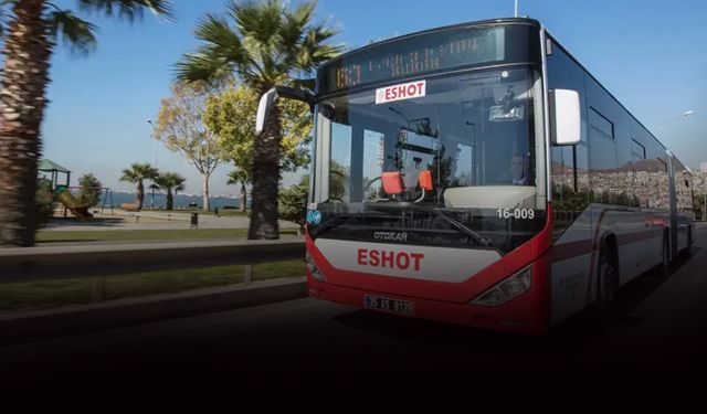 İzmir'de toplu taşıma bugün ücretsiz!